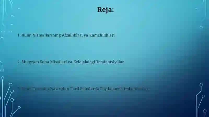 Bulut texnologiyalari 2