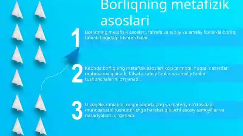 Borliqning Metafizik Asoslari 2