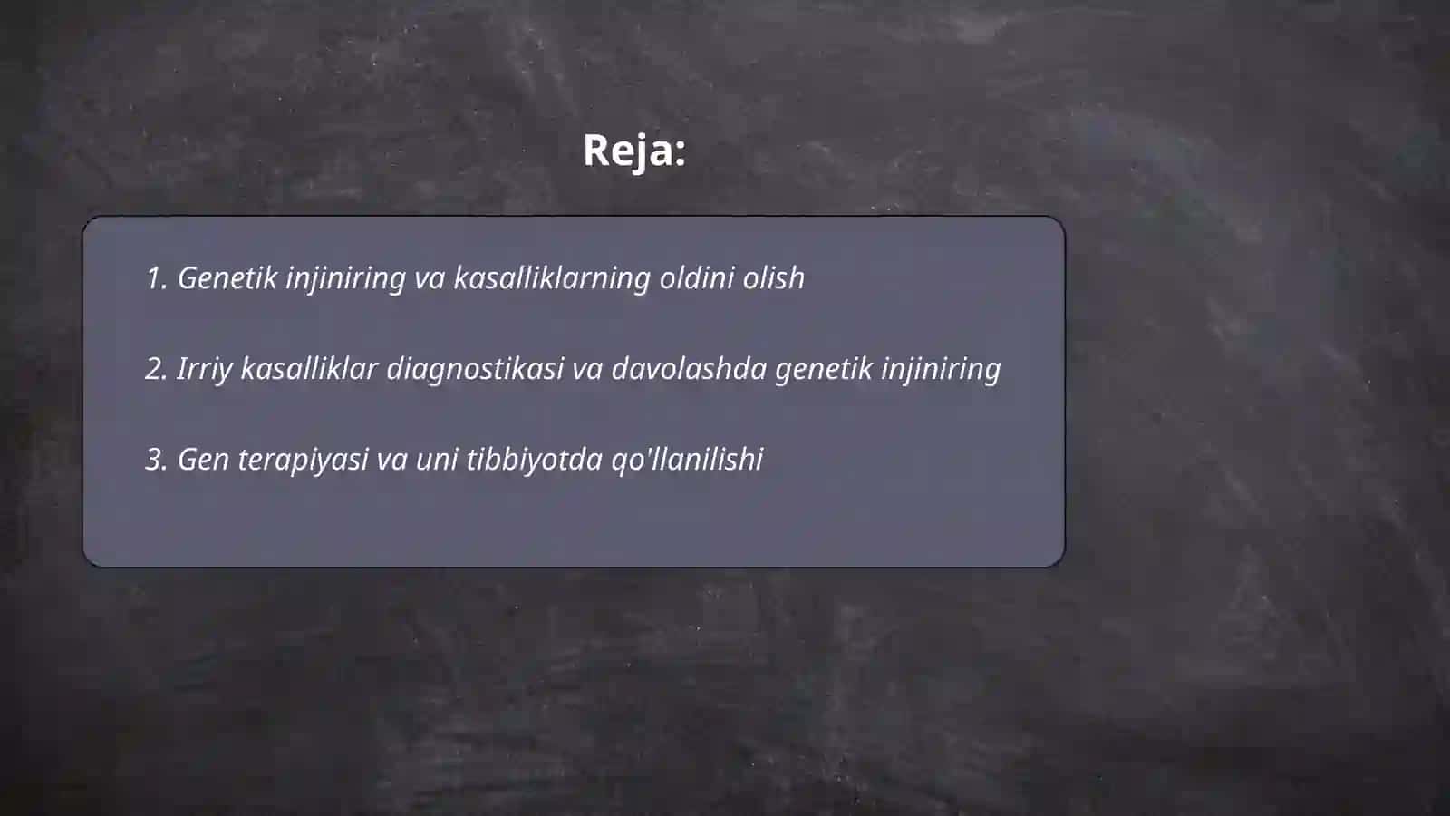 Genetik injineriyaning tibbiyotdagi roli 2