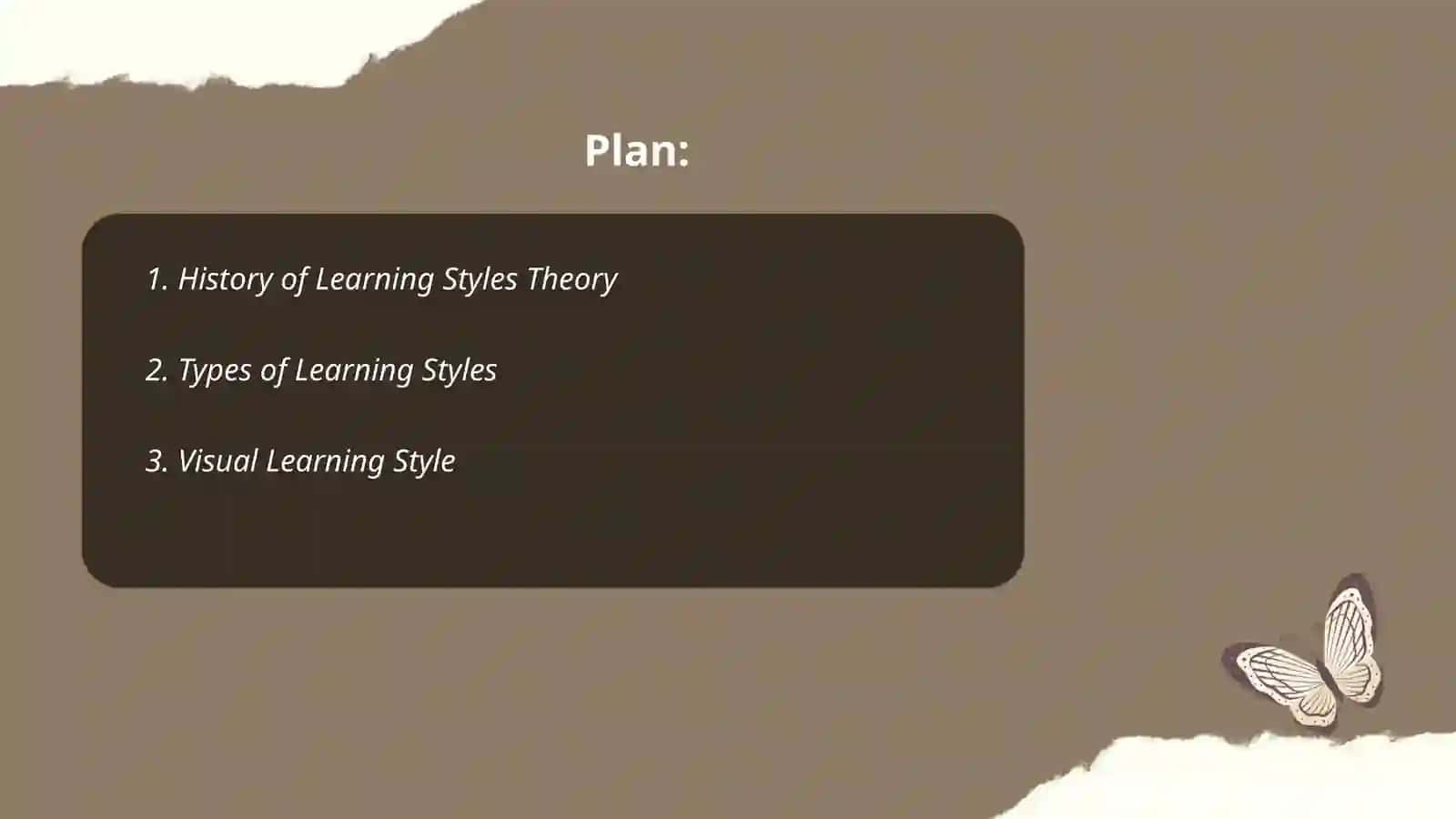 Learning styles 2