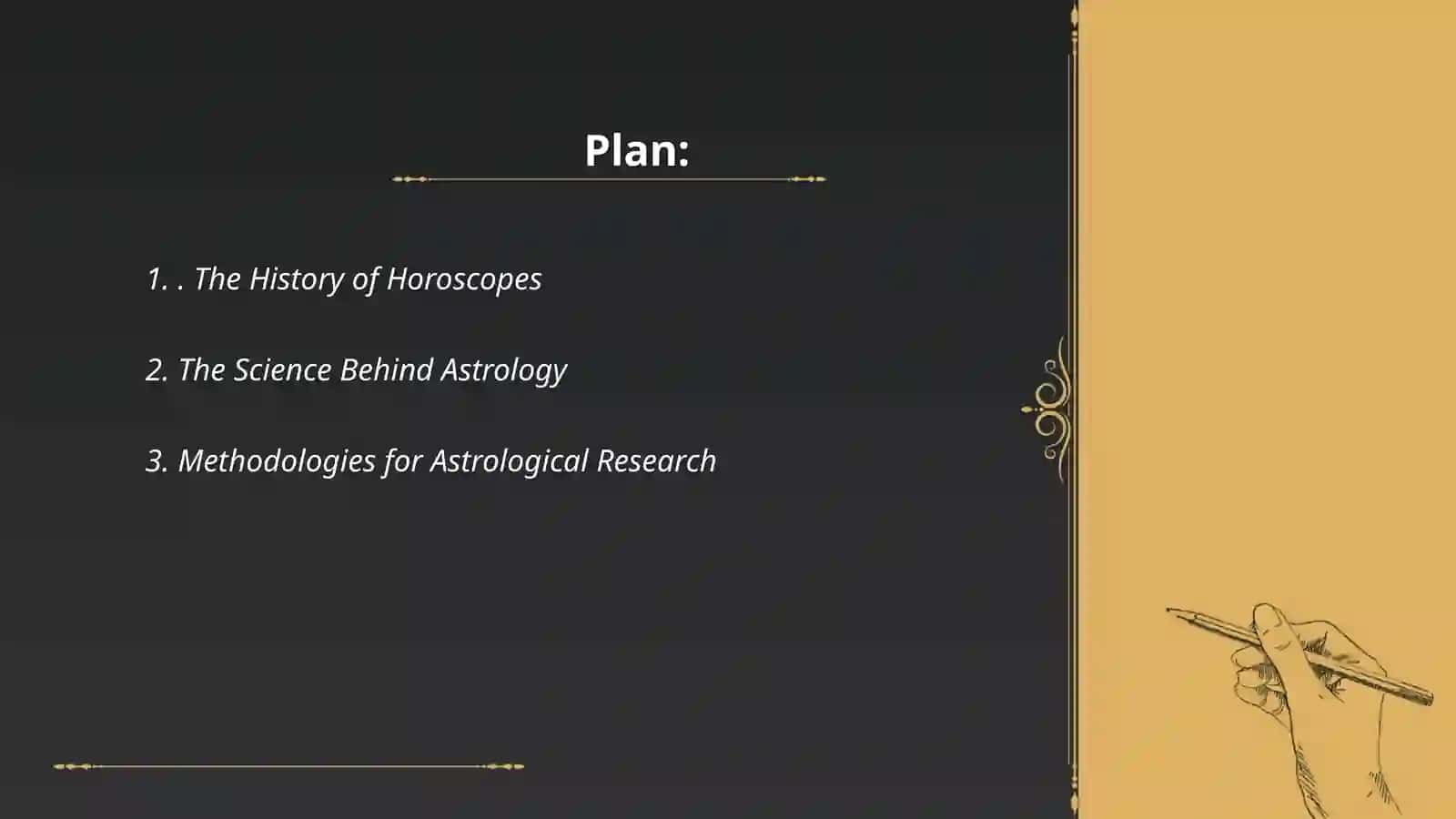 Horoscopes: Tetrabiblos under Ptolemy 2
