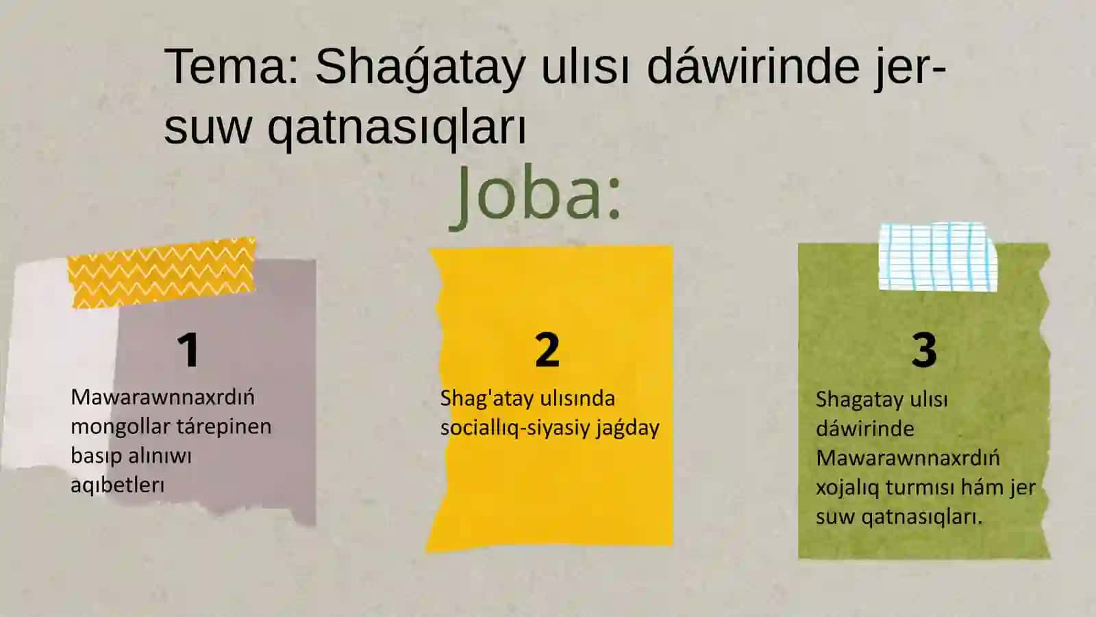 Mawarawnnaxrdıń mongollar tárepinen basıp alınıwı aqıbetlerı 2