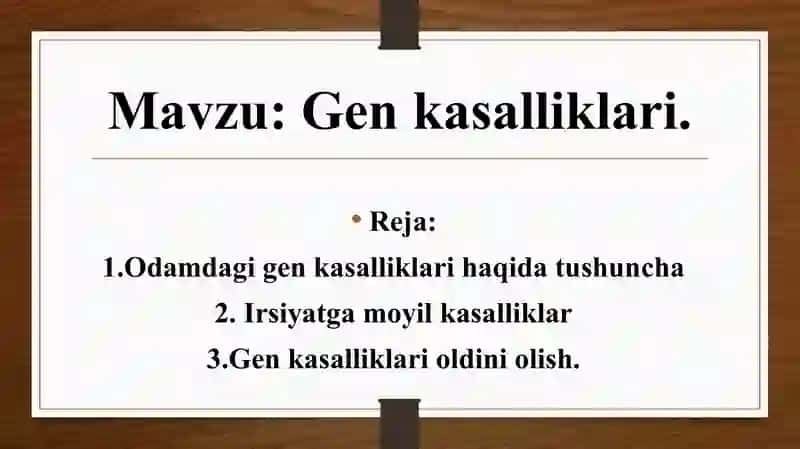 Genkasalliklari 2