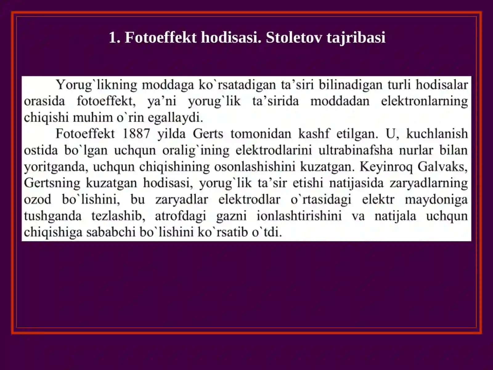 Fоtоeffеkt hоdisasi 2