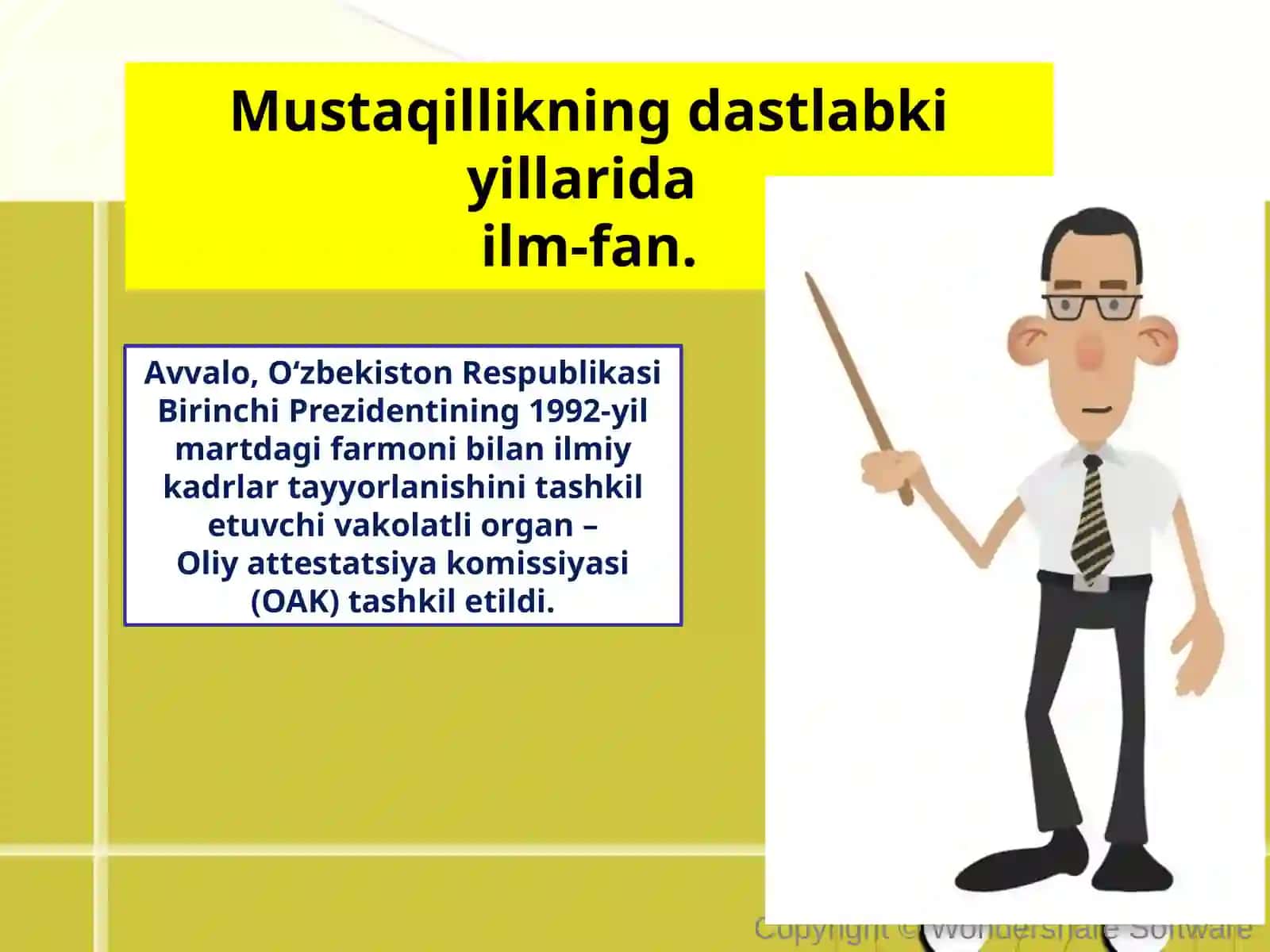 O‘zbekiston Respublikasida ta’lim sohasida amalga oshirilgan islohotlar 2