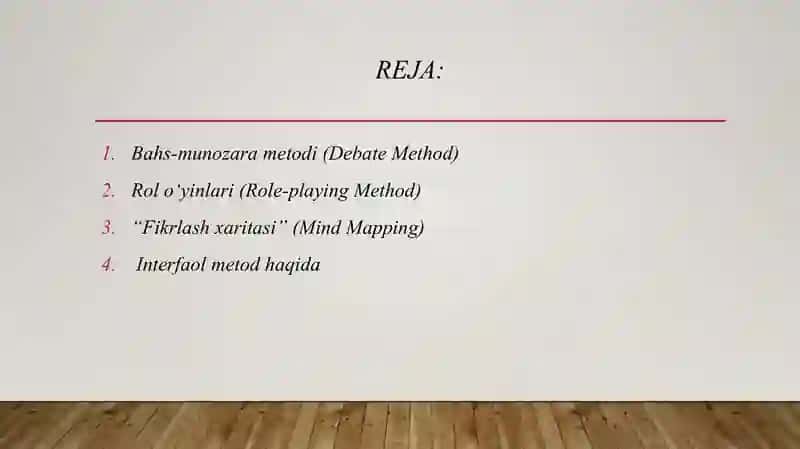 Interfaol metodLar va ularni qo‘llash mahorati 3 2