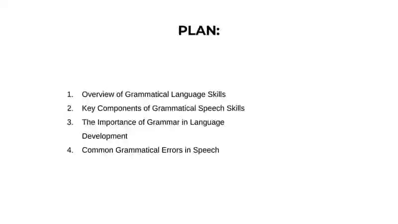 Grammatical Language Skills 2
