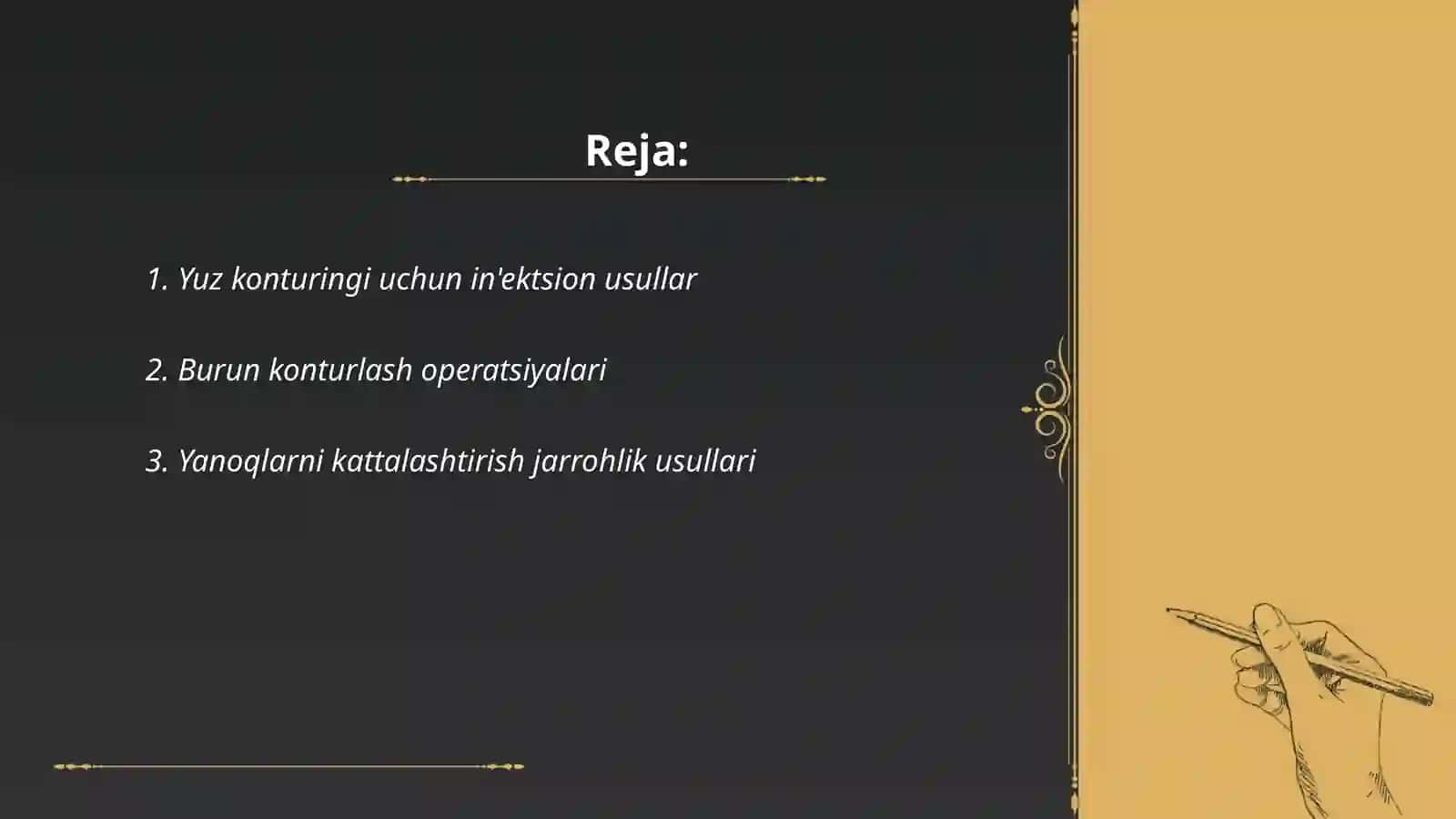 Estetik xirurgiyada konturli plastik operatsiyalar 2