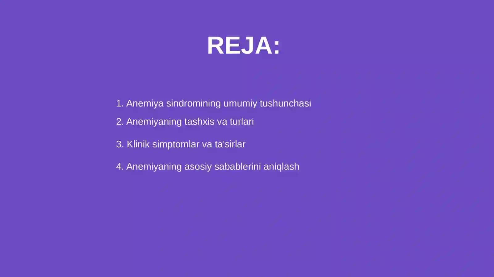 Anemiya sindromini ratsional davolashga klinik-farmakologik yondashuv 2