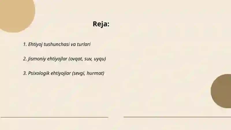 Ehtiyoj 2