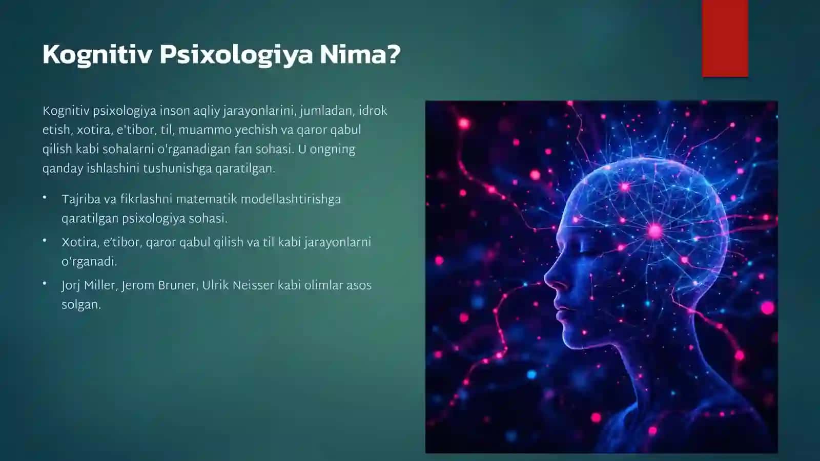 Kognitiv Psixologiyaning Zamonaviy Muammolari 2
