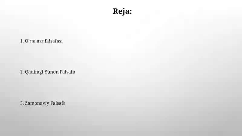 Gʻarb falsafasi 2