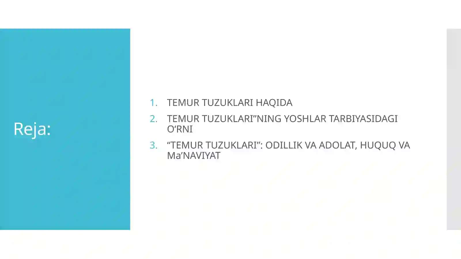 Temur tuzuklari 2