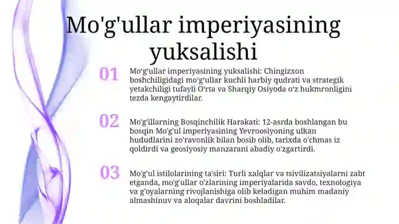 Mo'g'illarning Bosqinchilik Harakati 2