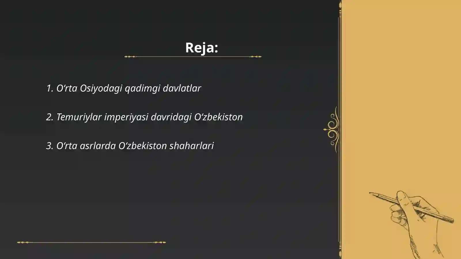 Oʻzbekiston respublikasi tarixiy geografiyasi 2