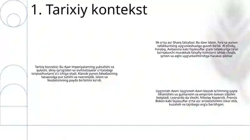 Ilk OʻRta Asr Sharq Falsafasi Va UygʻOnish Davri 2