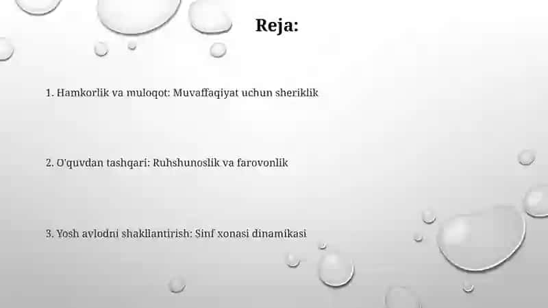 Maktabdagi tarbiyaviy ishlar tizimida sinf rahbarning faoliyati 2