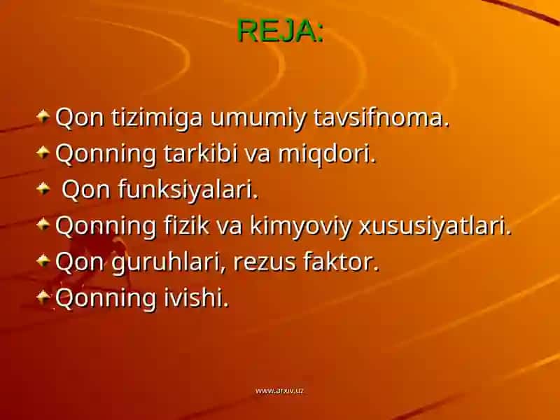 QON TOMIR FIZIOLOGIYASI 2