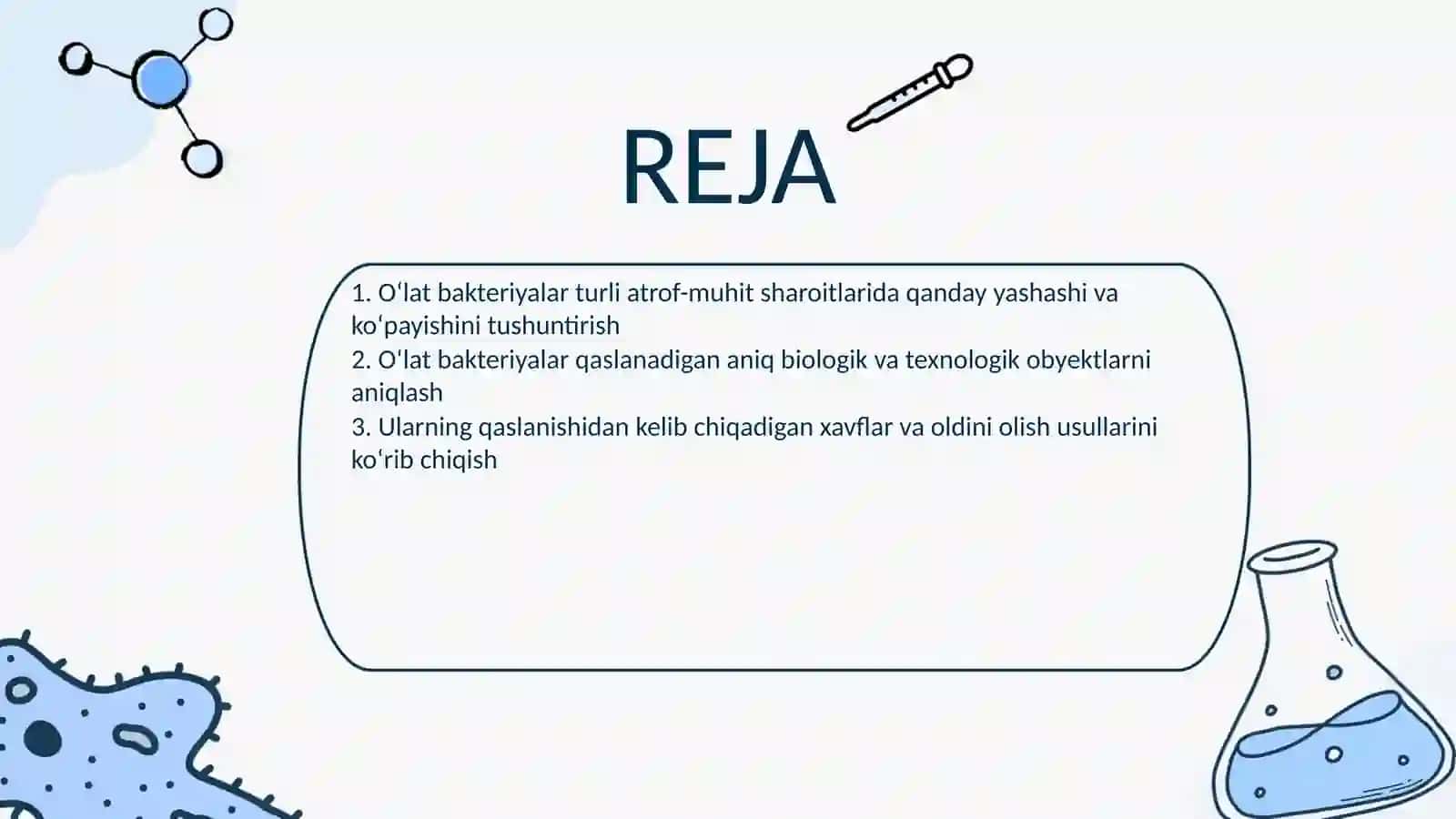 OʻLAT BAKTERIYALAR QAYERLARDA QASLANIB QOLADI 2