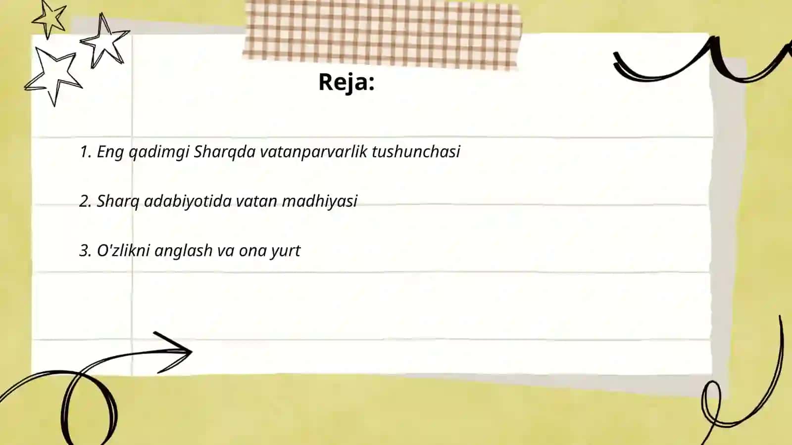 Eng qadimgi Sharq adabiyotida vatanparvarlik g'oyalari 2