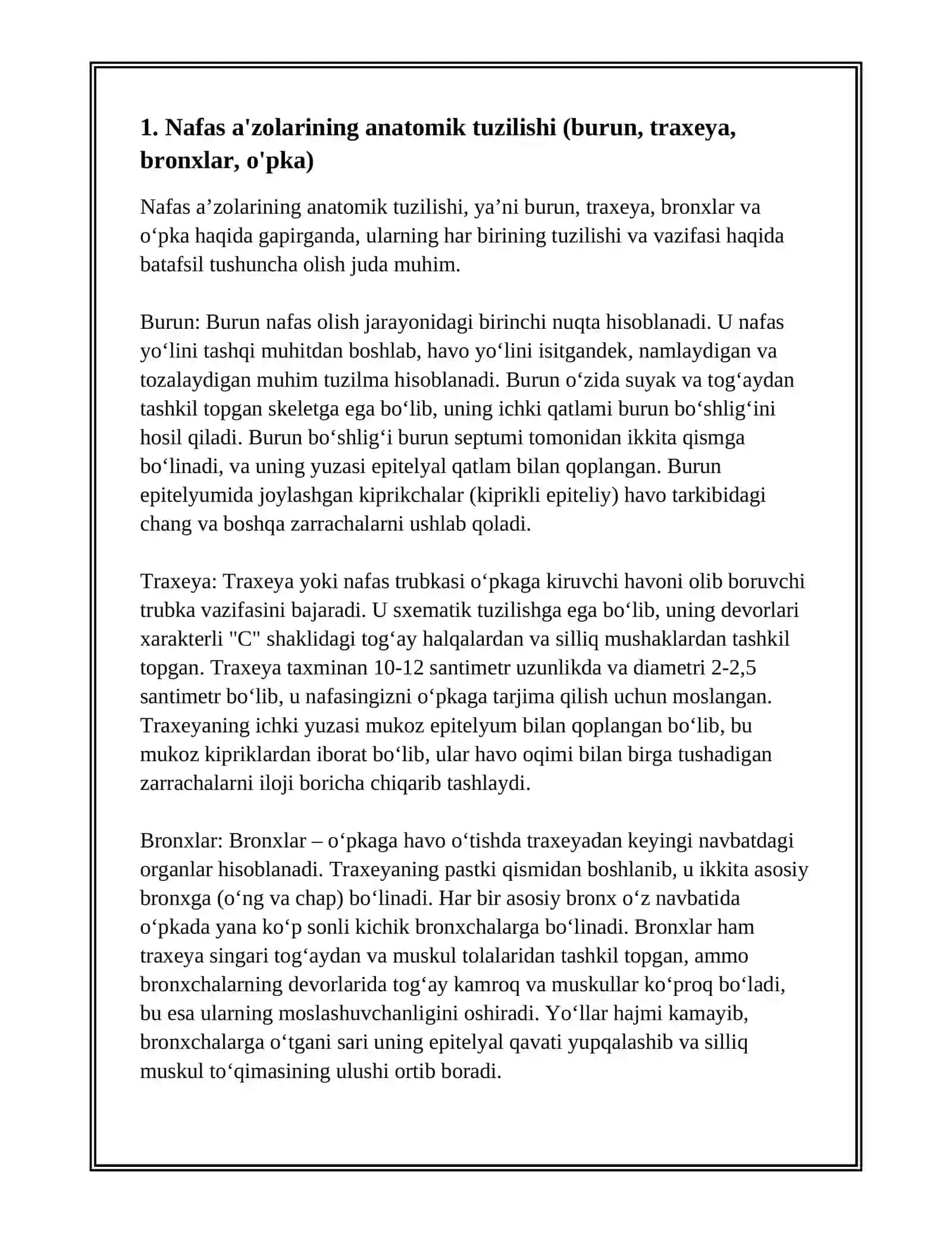 NAFAS AZOLARI GESTALOGIYASI 2