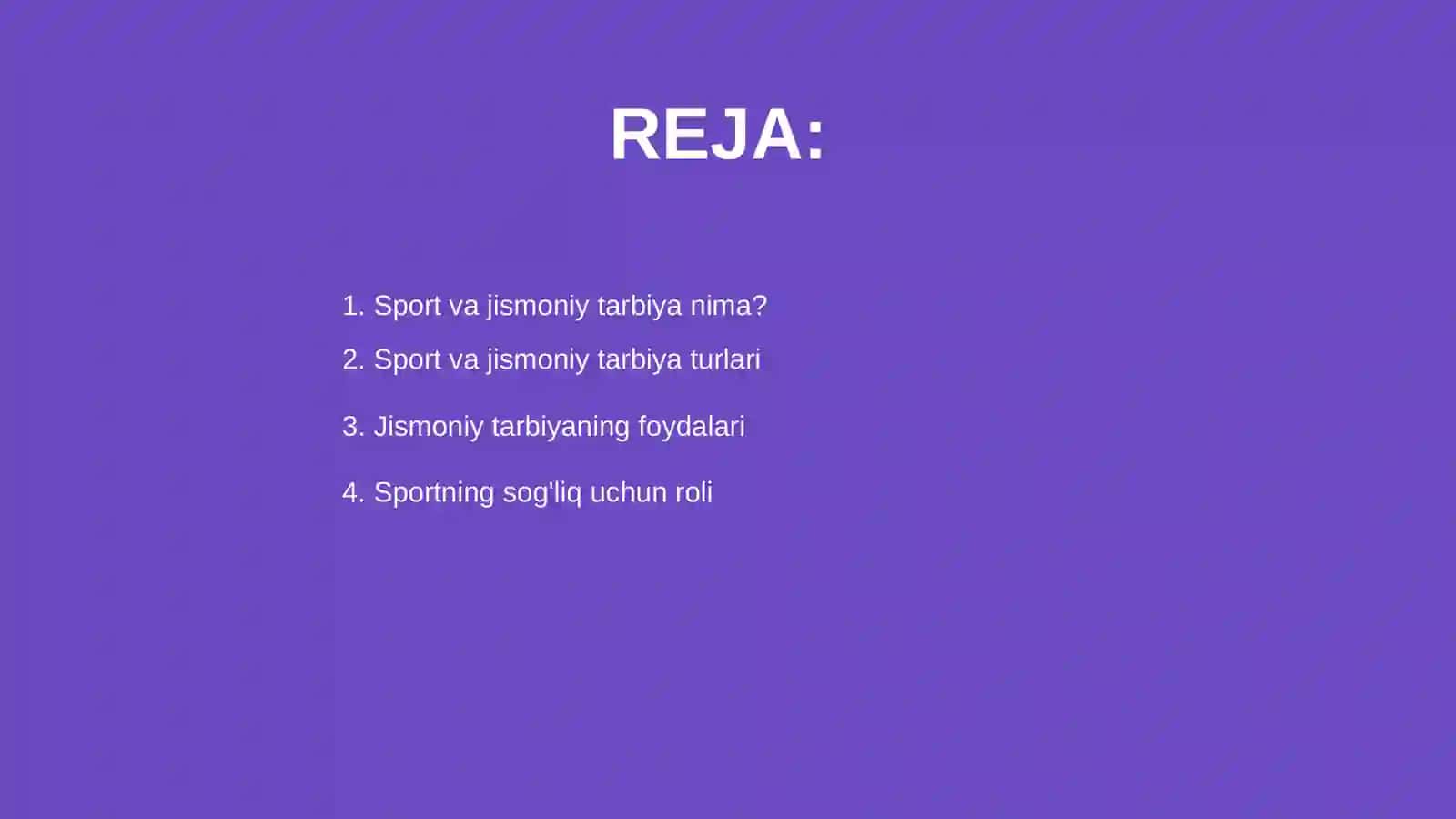 Sport va jismoniy tarbiya 2