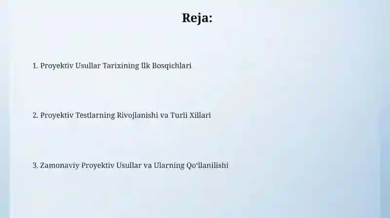 Proyektiv geometriya va kompyuter grafikasi 2