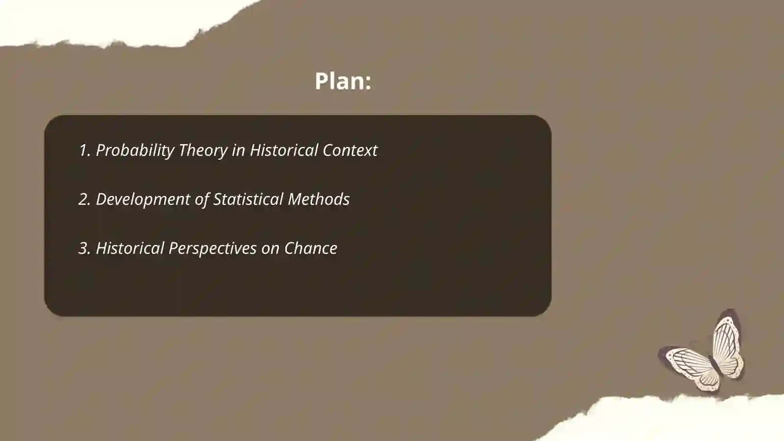 Probability Theory in Historical Context 2