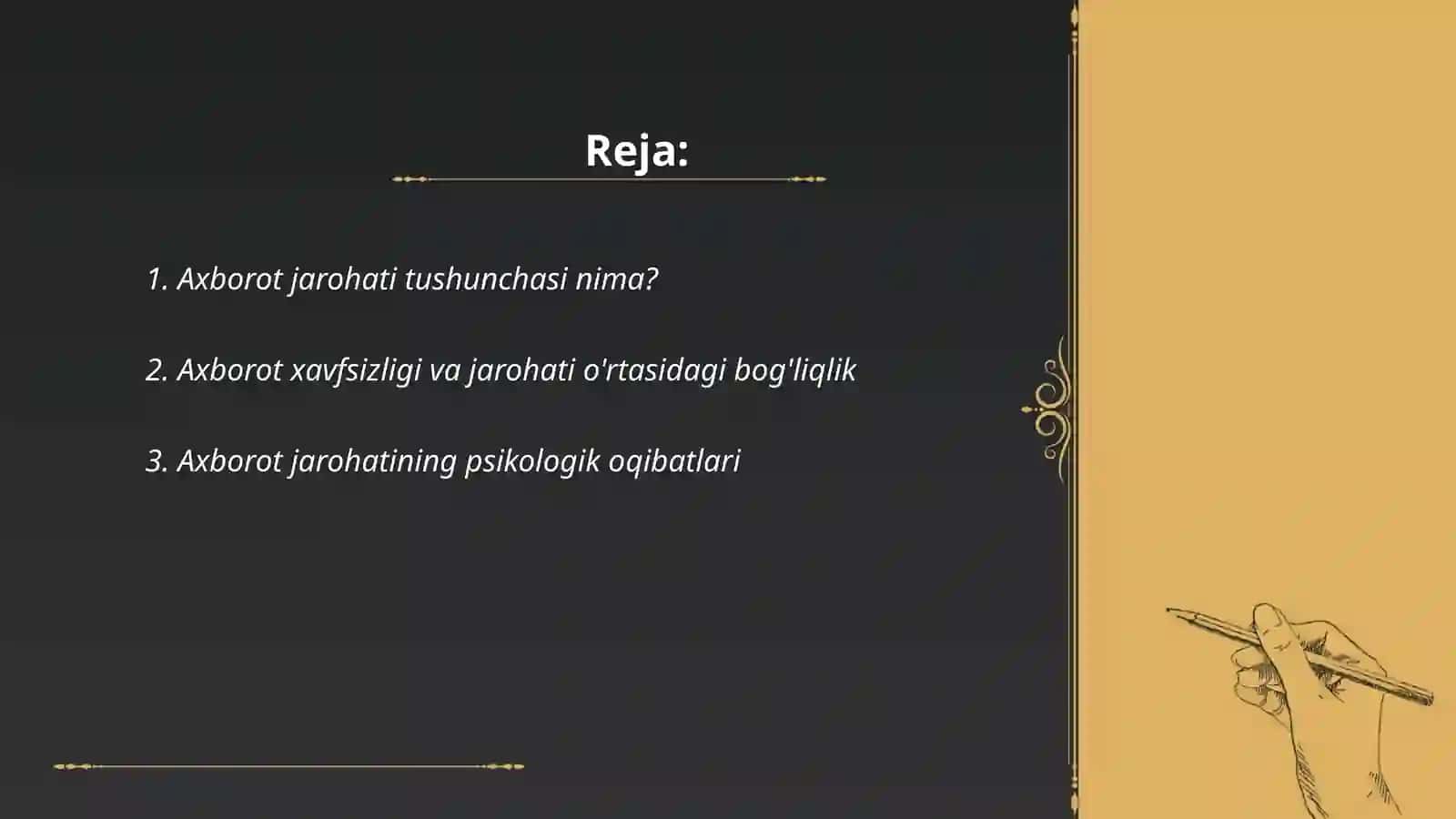 Axborot jarohati tushunchasining mohiyati 2