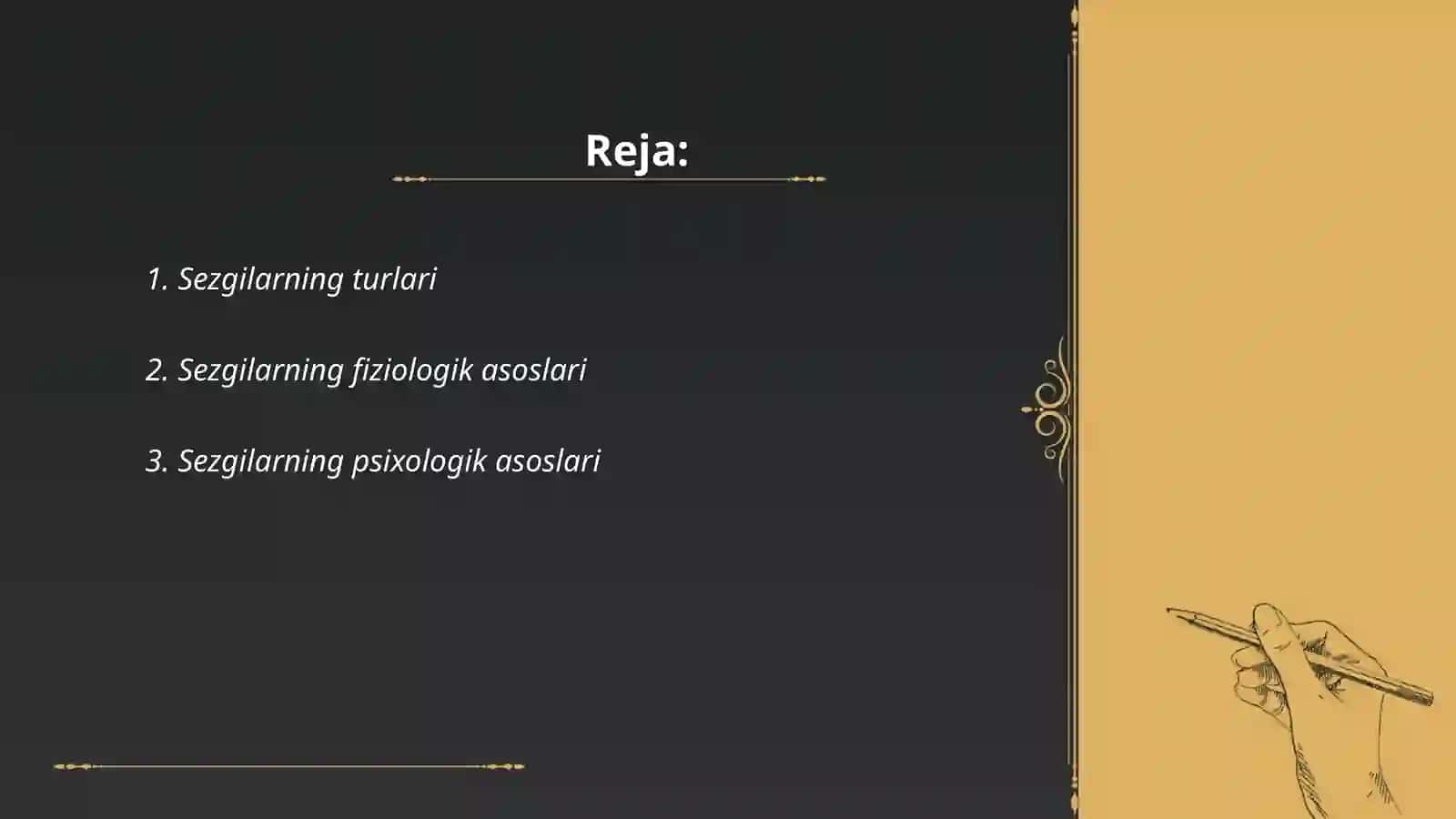 Sezgi turlari va uning qonuniyatlari 2