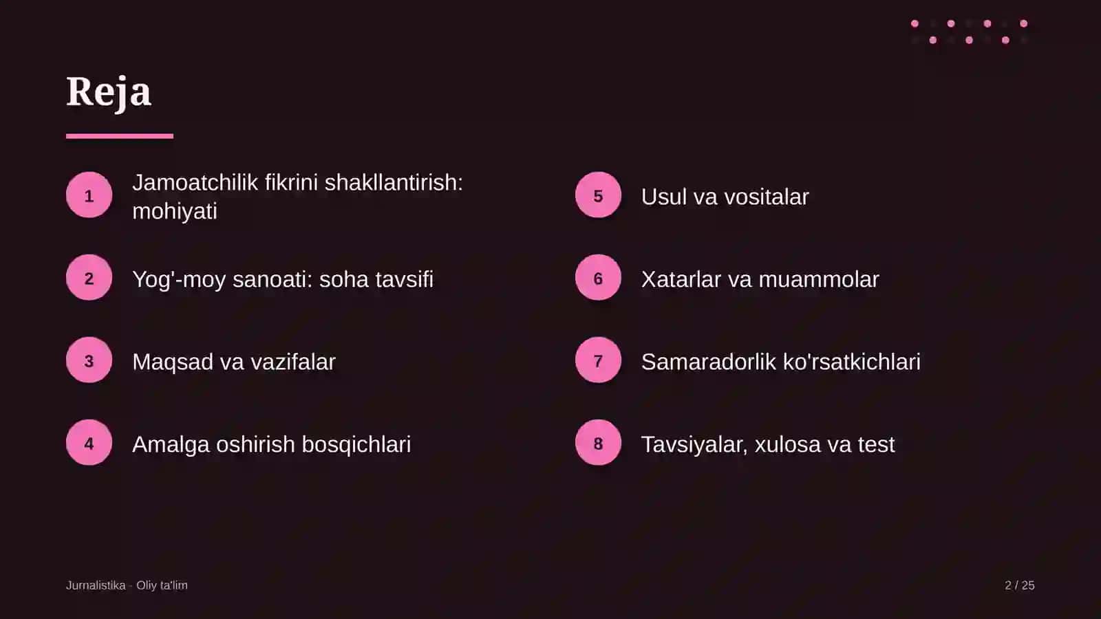 Yog'-moy sanoatida jamoatchilik fikrini shakllantirish 2
