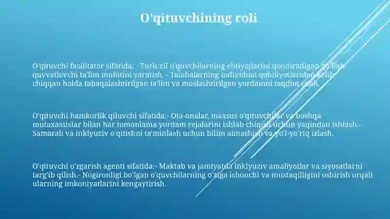 Samarali Inklyuziya Uchun Yordam 2