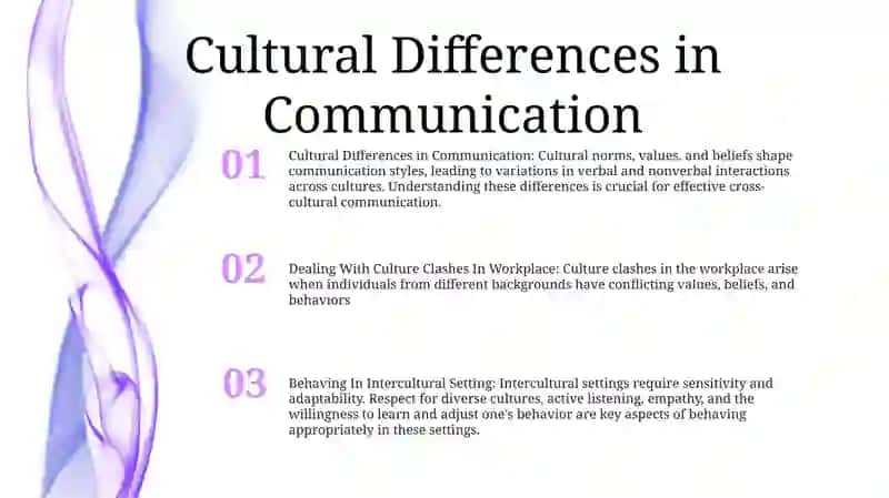 Dealing With Culture Clashes In Workplace And Bahaving In Intercultural Setting 2