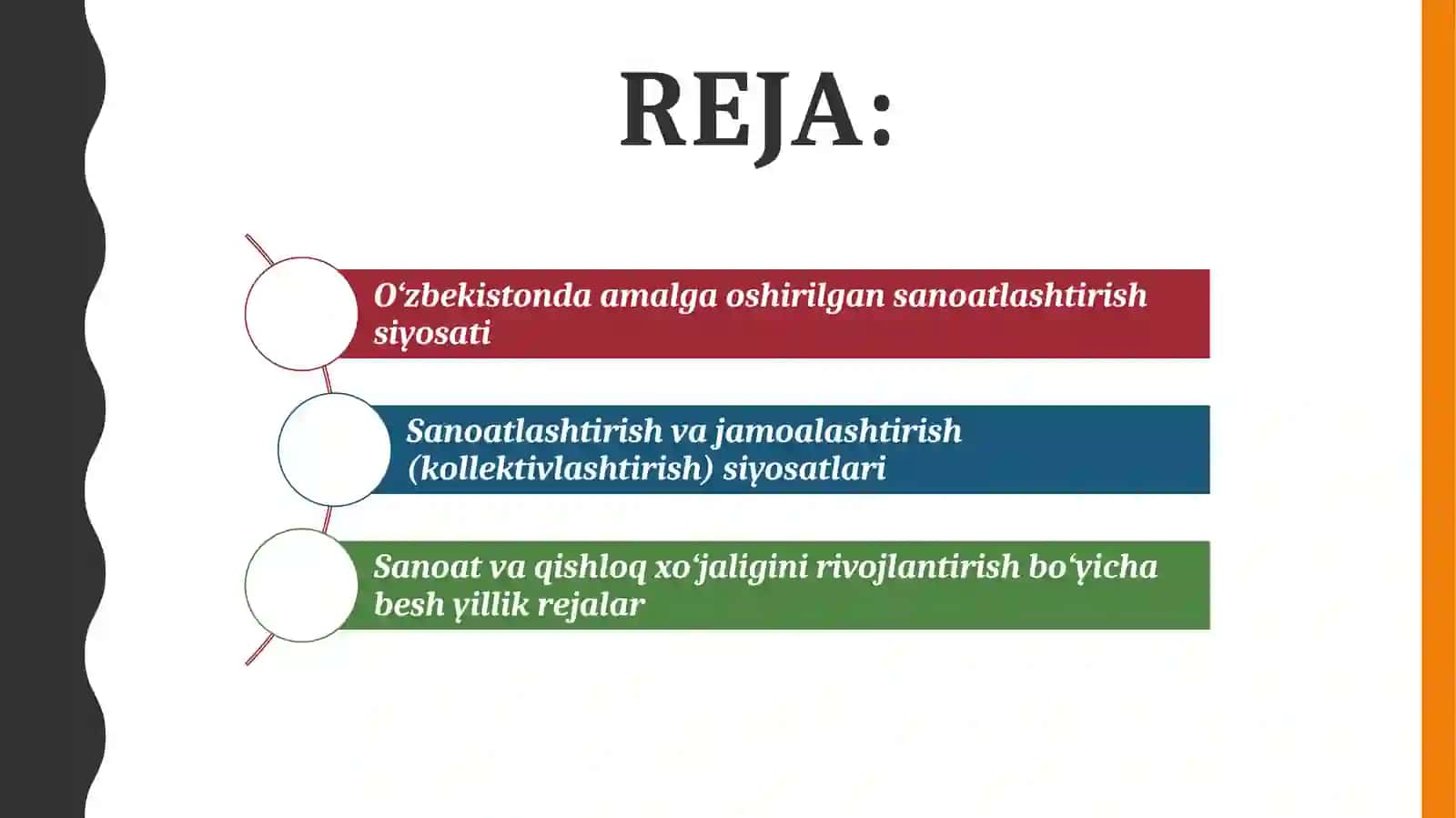 Sovet hokimiyatining Oʻzbekiston SSRdagi Sanoatlashtirish siyosati 2
