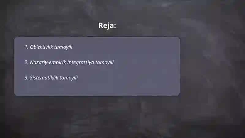 Tadqiqot tamoyillari 2
