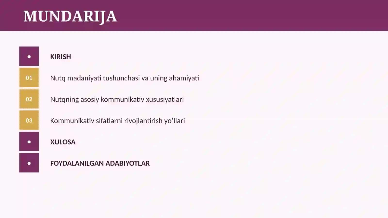 NUTQ MADANIYATI. NUTQNING KOMMUNIKATIV SIFATLARI 2