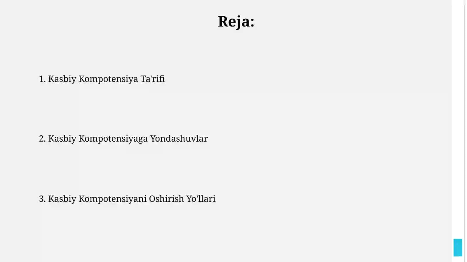 Kasbiy kompetensiya va unga nisbatan yondashuvlar 2
