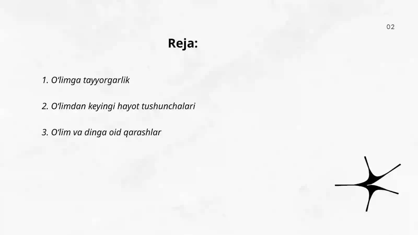 Oʻlim haqida tushunchalar 2