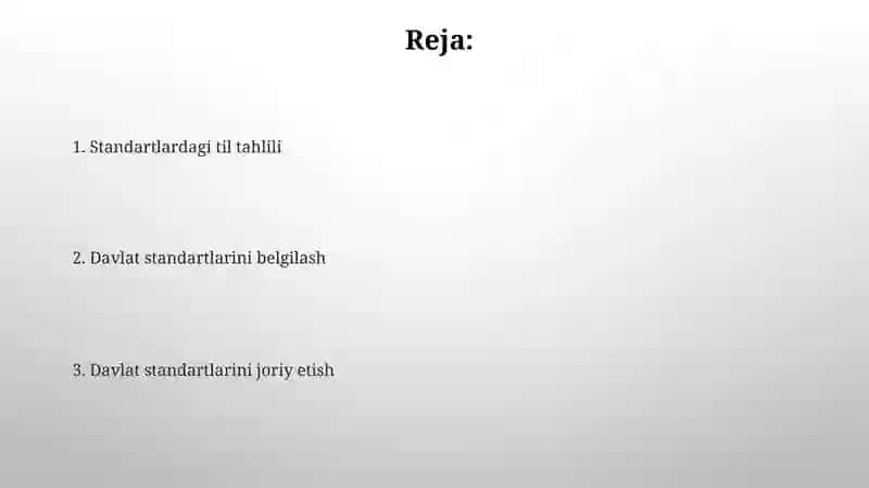 Ona tilida davlat standartlari 2