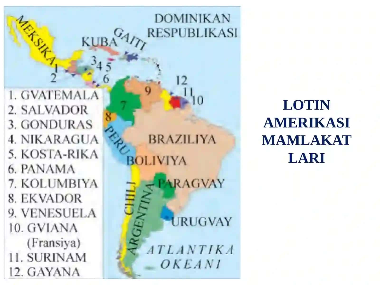 1946-1991-yillarda Lotin Amerikasi mamlakatlari 2