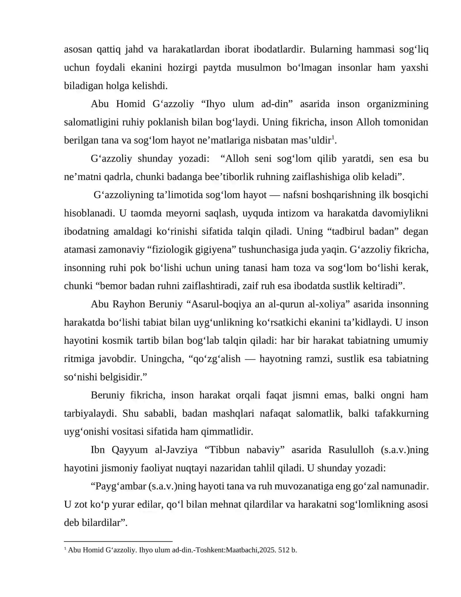 ISLOM VA SPORT 2