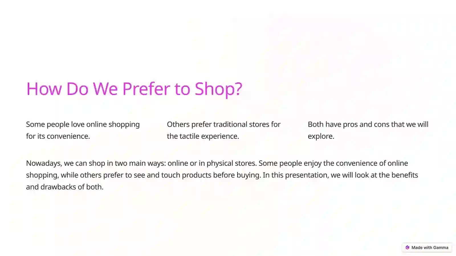 Online vs. In-Store Shopping: Pros and Cons 2