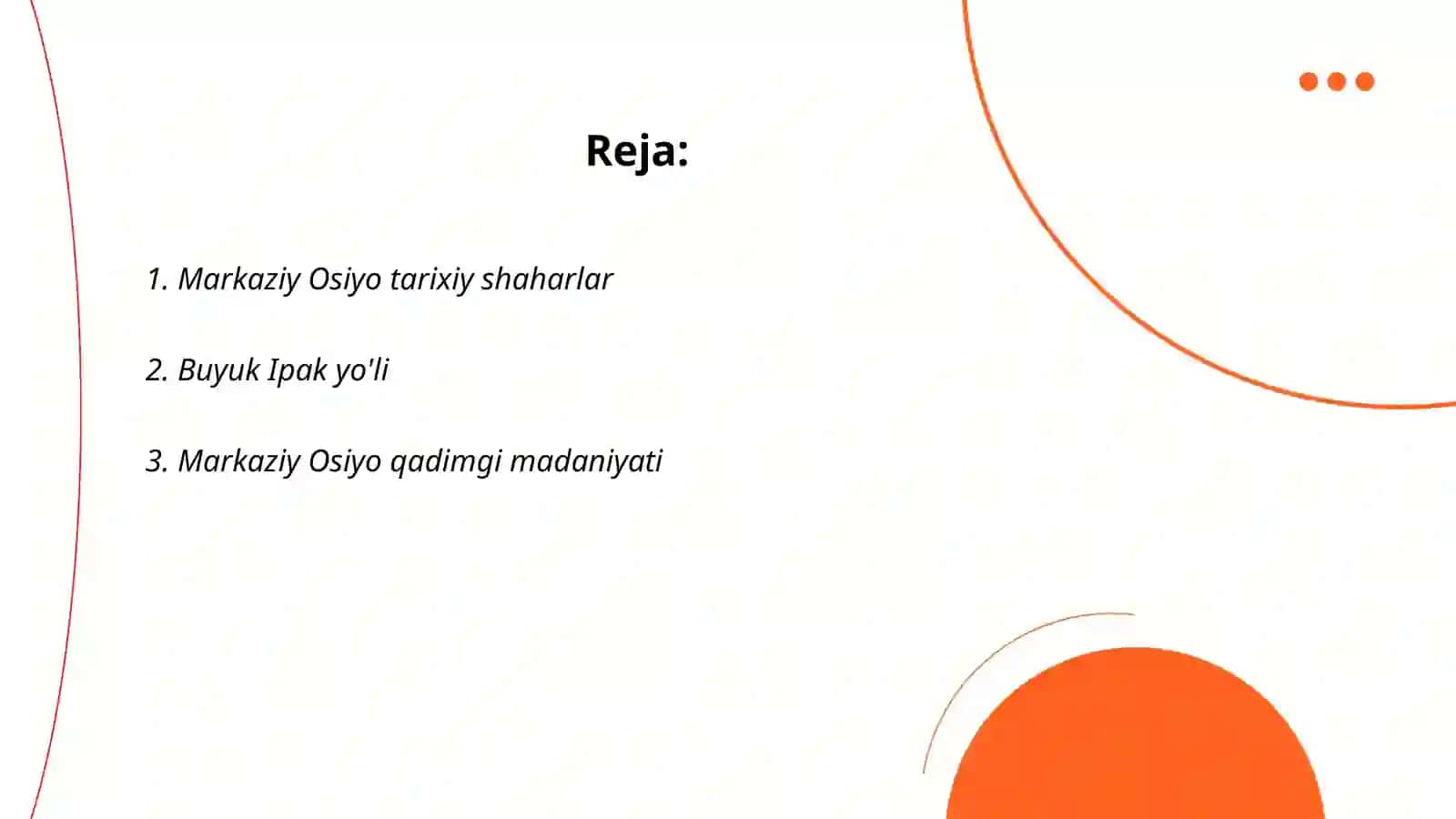 Markaziy Osiyo sivilizatsiyasi 2