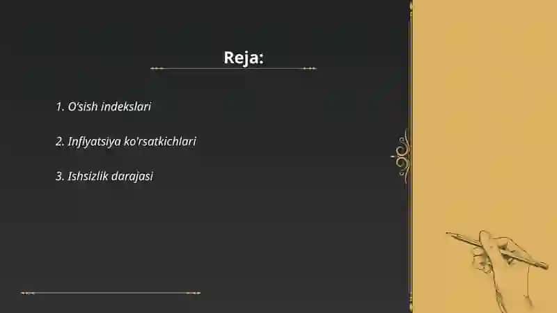 Iqtisodiy indekslar 2
