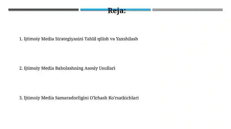 Ijtimoiy mediani baholash 2