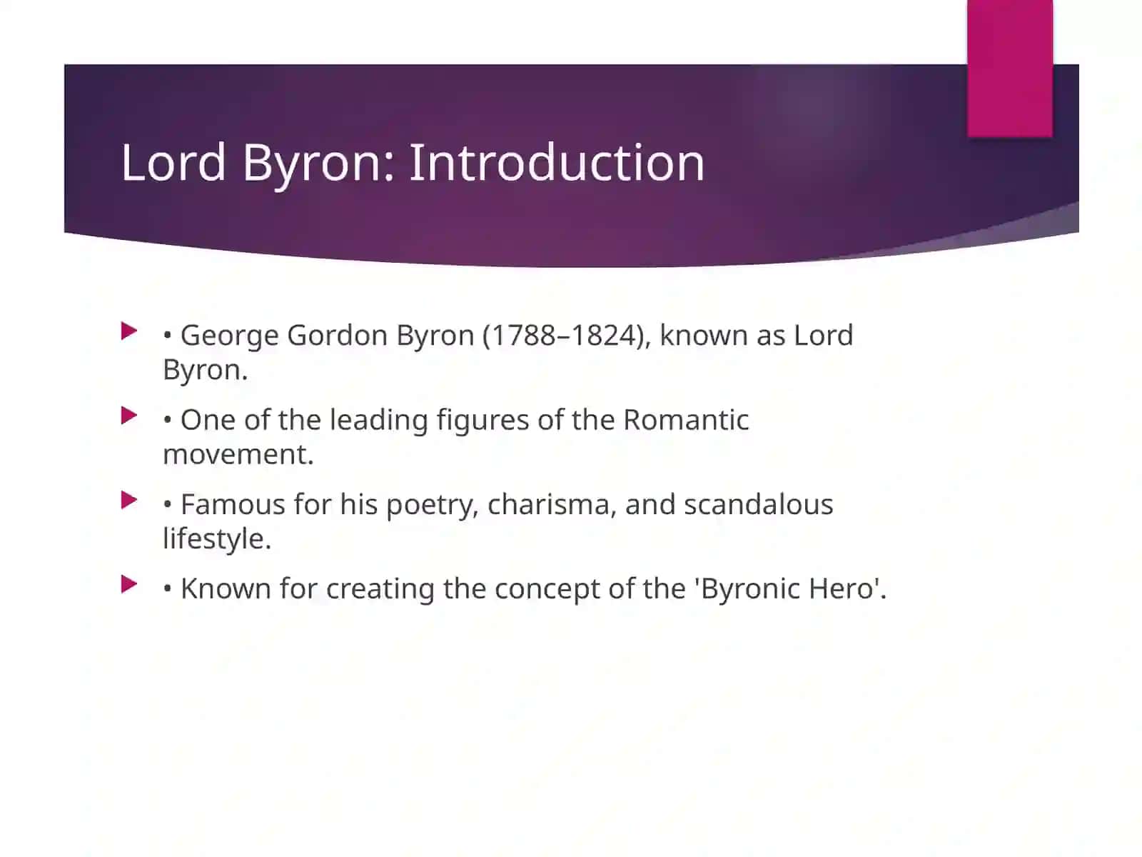 Lord Byron, Individualism, and the Heroic Image 2