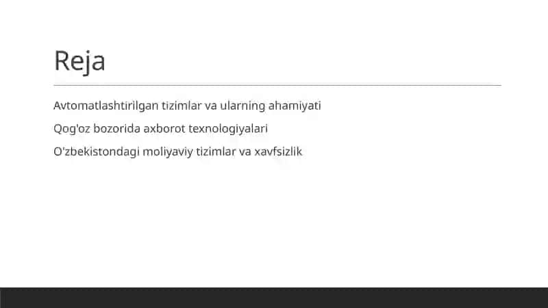 Avtomatlashtirilgan tizimlar va ularning ahamiyati 2