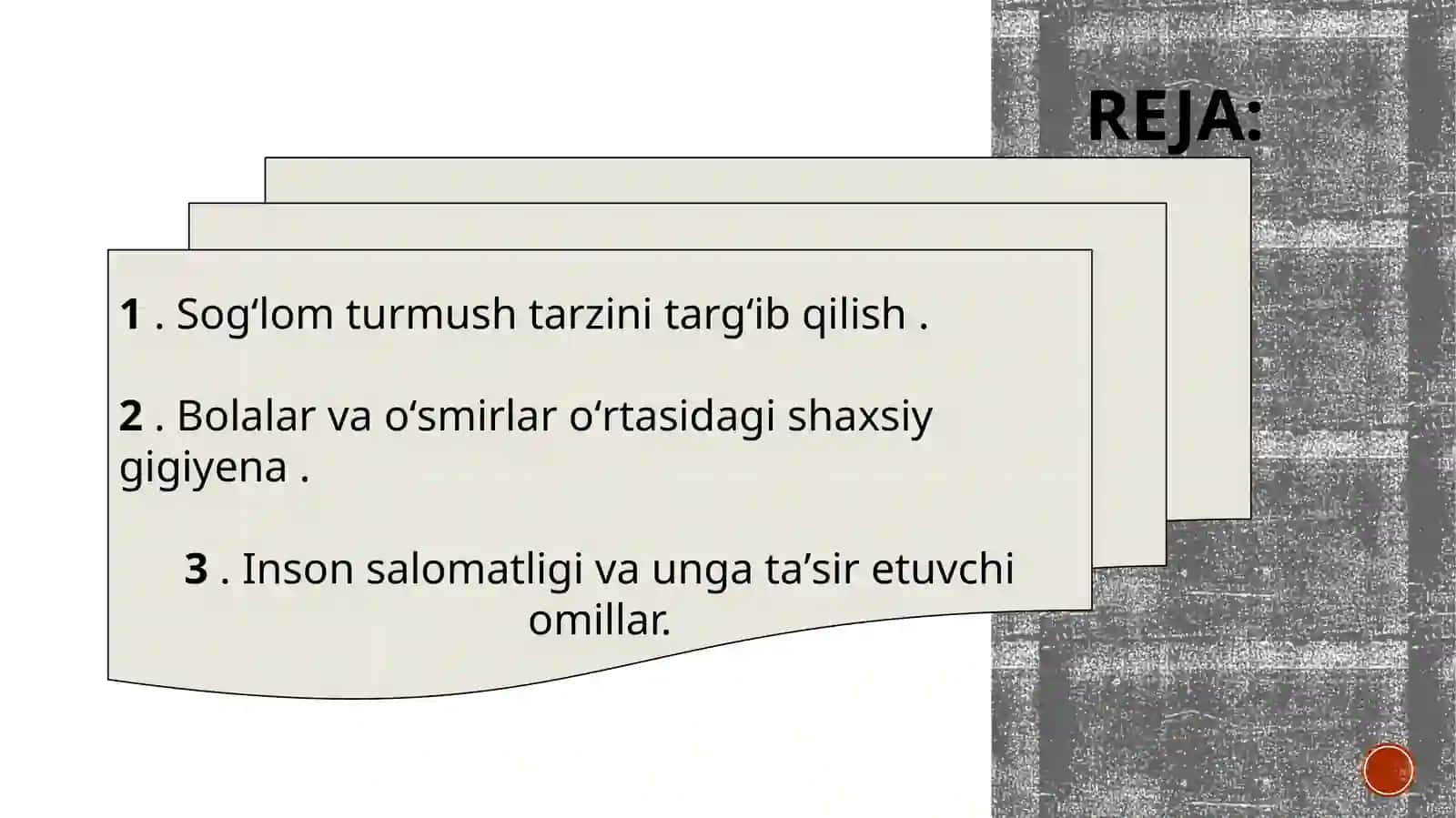 Sogʻlomturmush tarzinitargʻibqilish 2