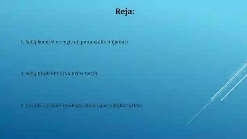 Soliq hisobotini topshirish tartibi 2