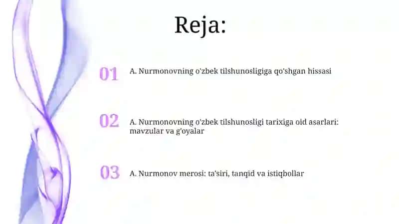 A. Nurmanovning o'zbek tilshunosligi tarixi asari 2